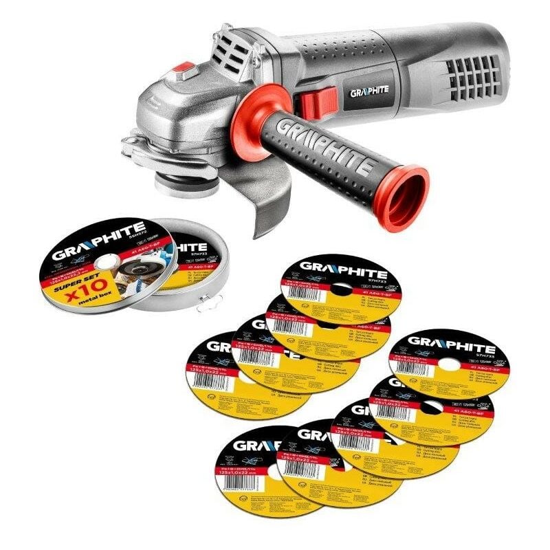 foto del prodotto smerigliatrice angolare 900w 125x22.2