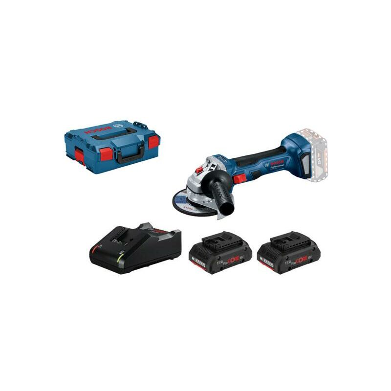 foto del prodotto smerigliatrice angolare a batteria 18v bosch professional gws18v 7