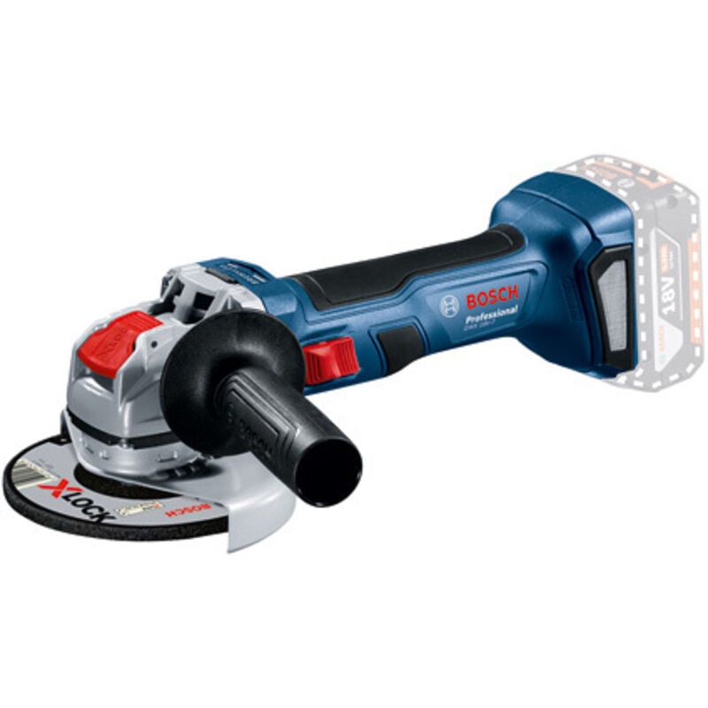 foto del prodotto smerigliatrice angolare a batteria bosch professional gwx 18v-7 senza batteria - 06019h9101