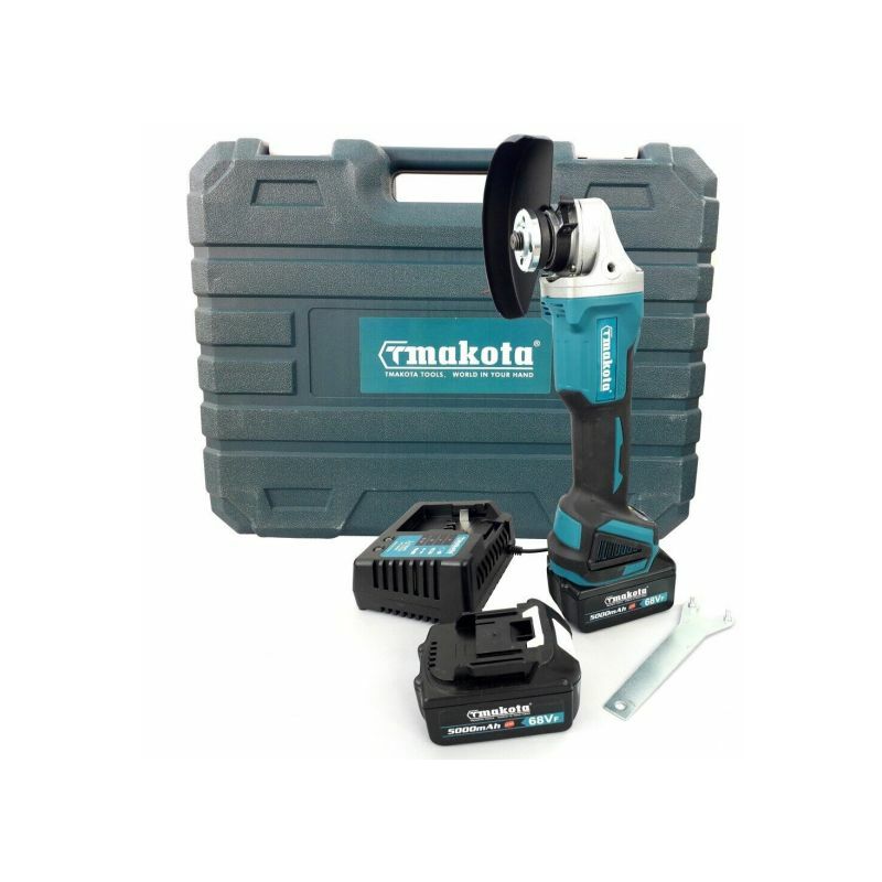 foto del prodotto smerigliatrice angolare a batteria flex 100 125mm 20v 5ah 8500rpm