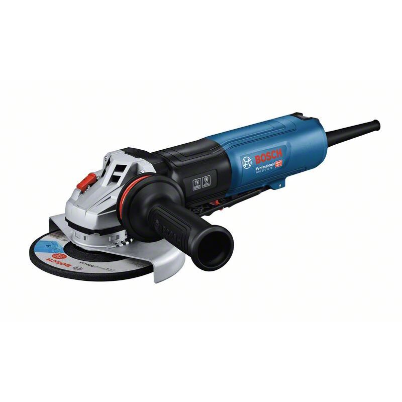 foto del prodotto smerigliatrice angolare bosch gws 17 150 ps in scatola