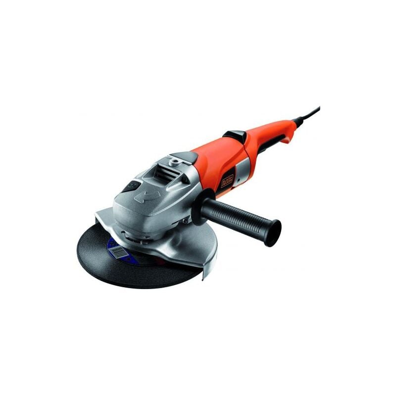 foto del prodotto smerigliatrice angolare elettrica 2000w black decker kg2000 qs disco 230mm
