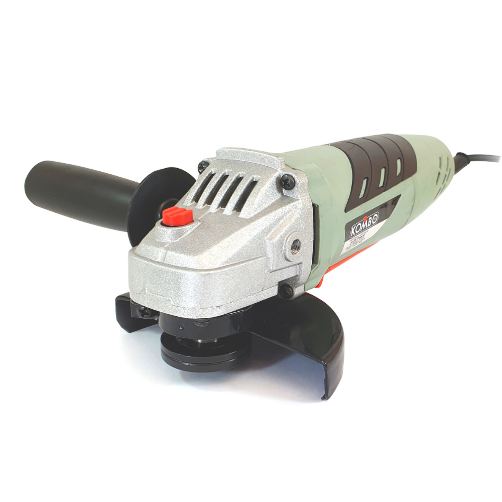 foto del prodotto smerigliatrice angolare kombo 500w 230v 50hz 11000 giri min diametro max disco 115 mm