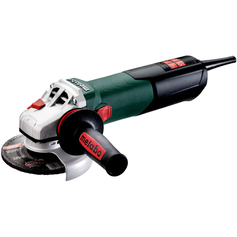 foto del prodotto smerigliatrice angolare metabo wev 15 125 quick ht, 1550 watt in scatola