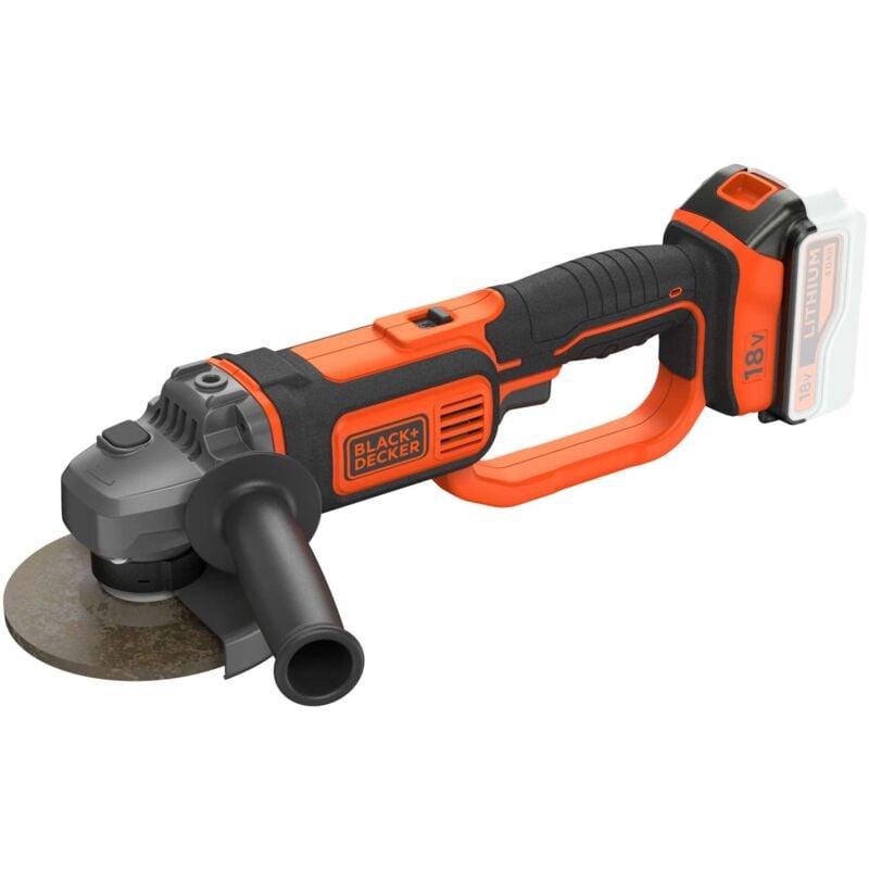 foto del prodotto smerigliatrice b d 18v s batteria bcg720n