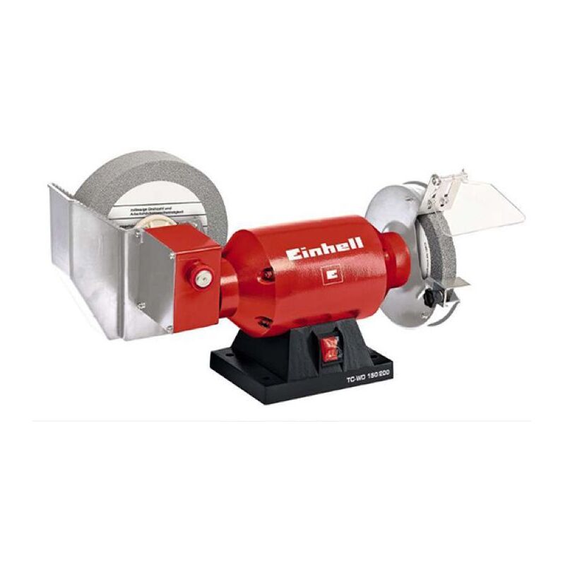 foto del prodotto smerigliatrice combinata da banco con doppia mola 250w tc wd 150 200 einhell
