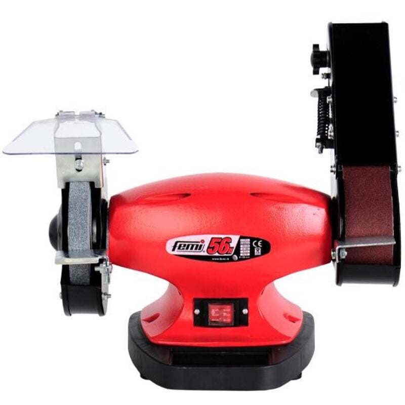 foto del prodotto smerigliatrice da banco combi tape 150mm 450w femi con mola diamantata 56n