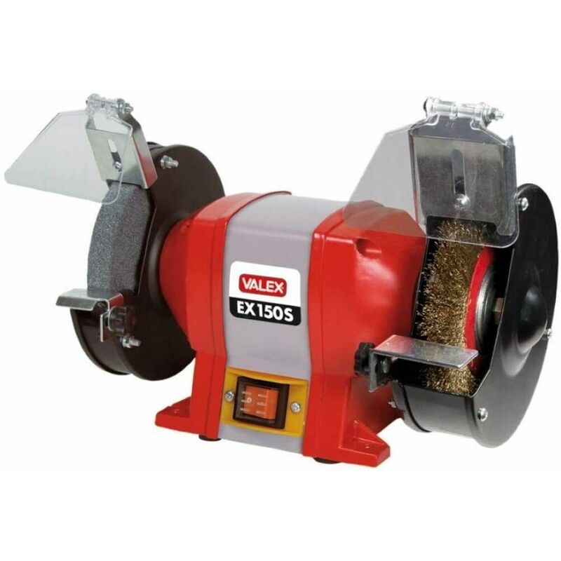 foto del prodotto smerigliatrice da banco doppia ex150s valex 250w con spazzola mola 1400605