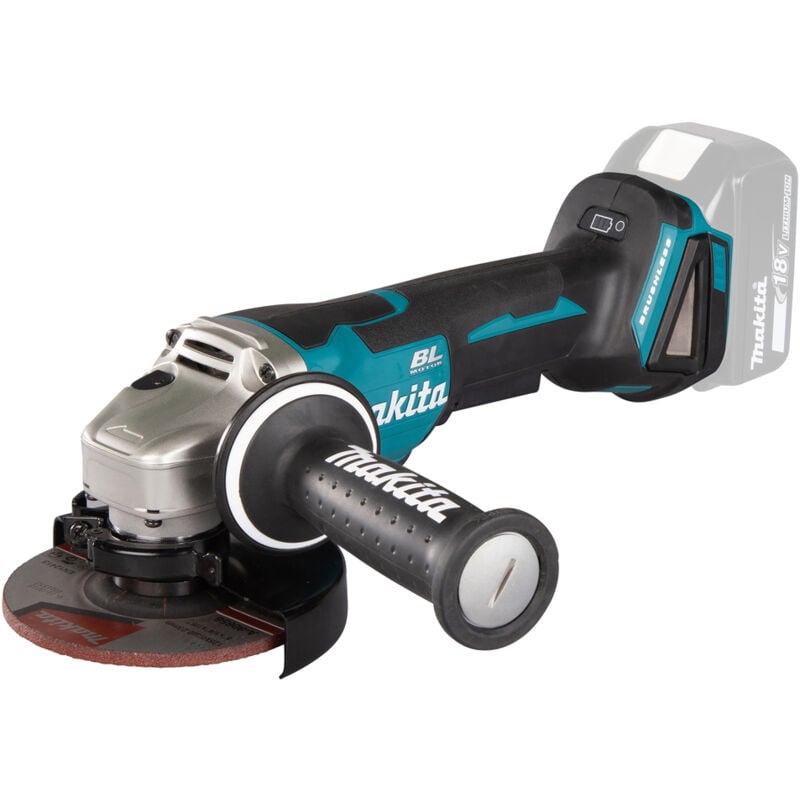 foto del prodotto smerigliatrice makita 125 mm 18 v agli ioni di litio senza batteria n caricabatterie dga508z