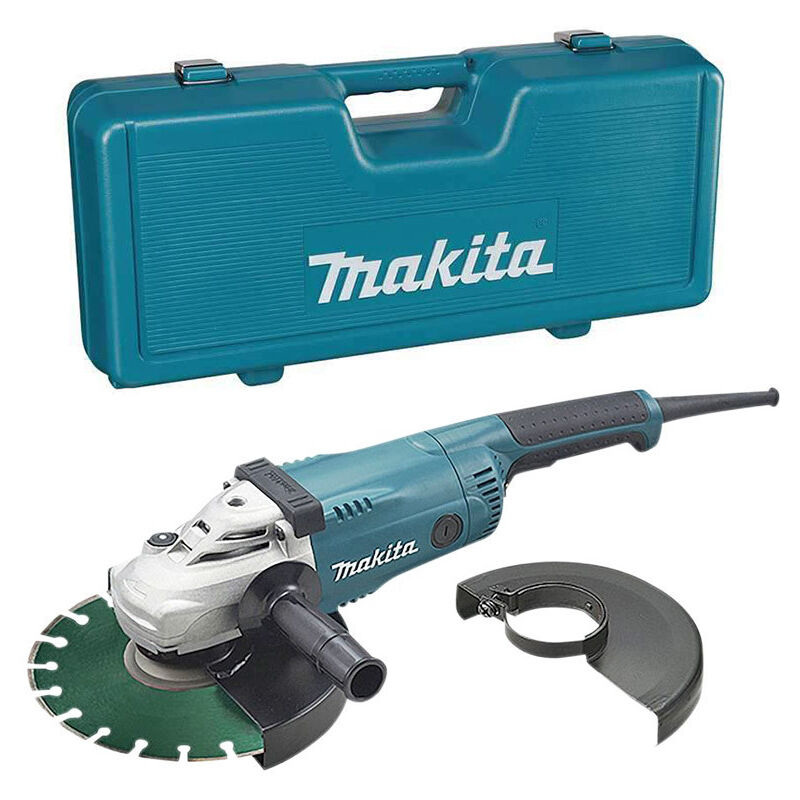 foto del prodotto smerigliatrice makita 2200w 230 mm ga9020kdx2 valigetta disco