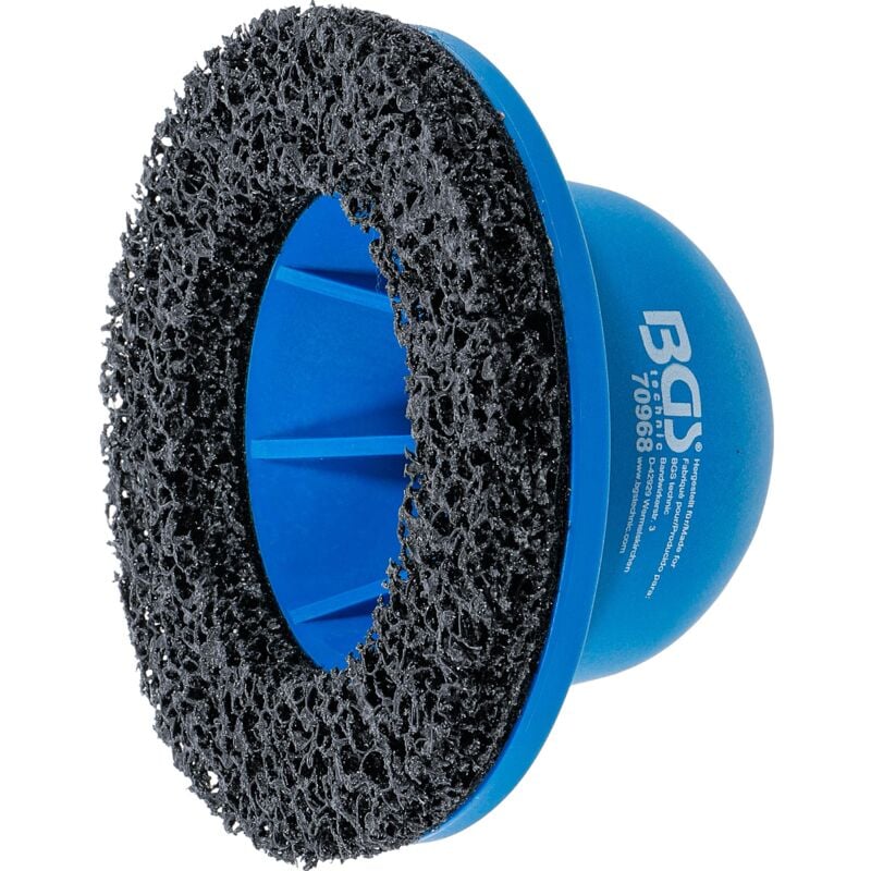 foto del prodotto smerigliatrice per mozzi ruota versione in plastica interno 90 mm