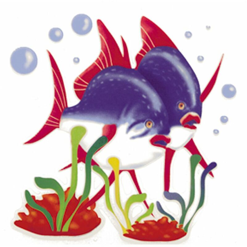 foto del prodotto smile p1735 beautiful tiles decora piastrelle, pesce piranha