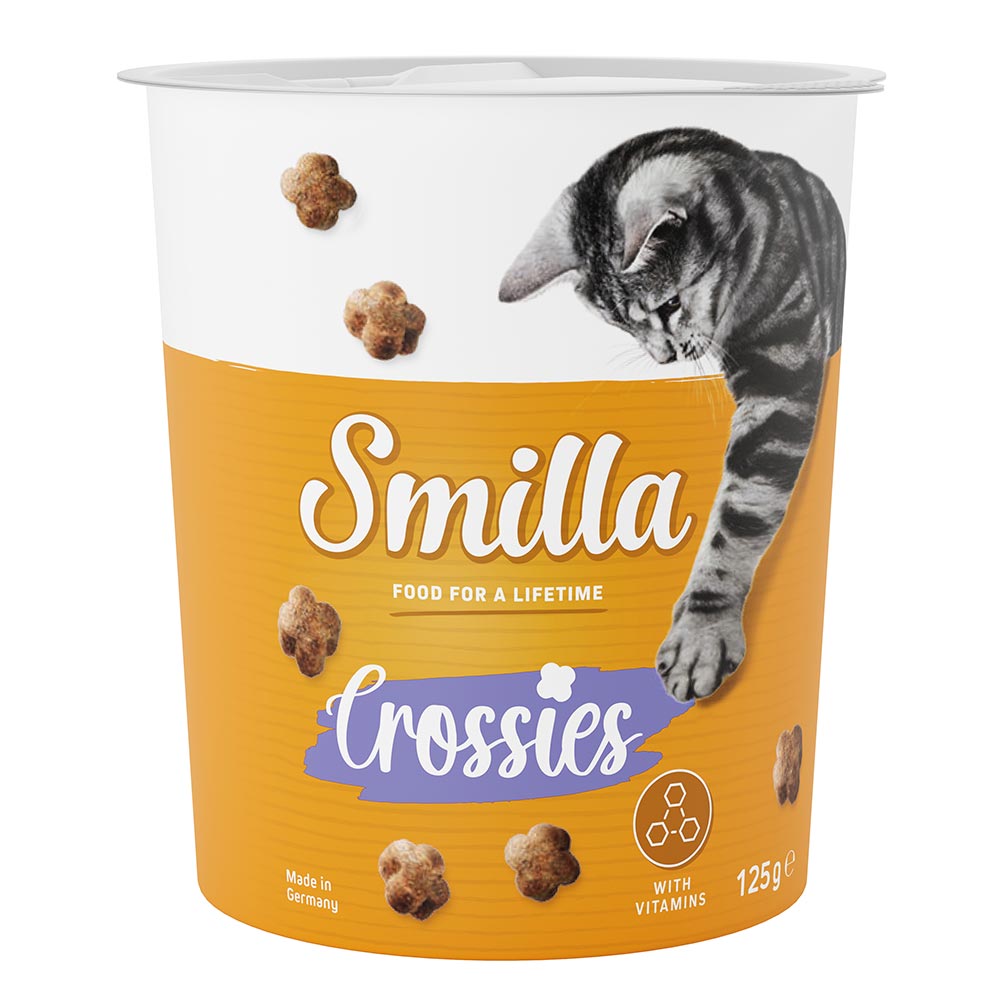 foto del prodotto smilla crossies snack vitaminici per gatti 125 g