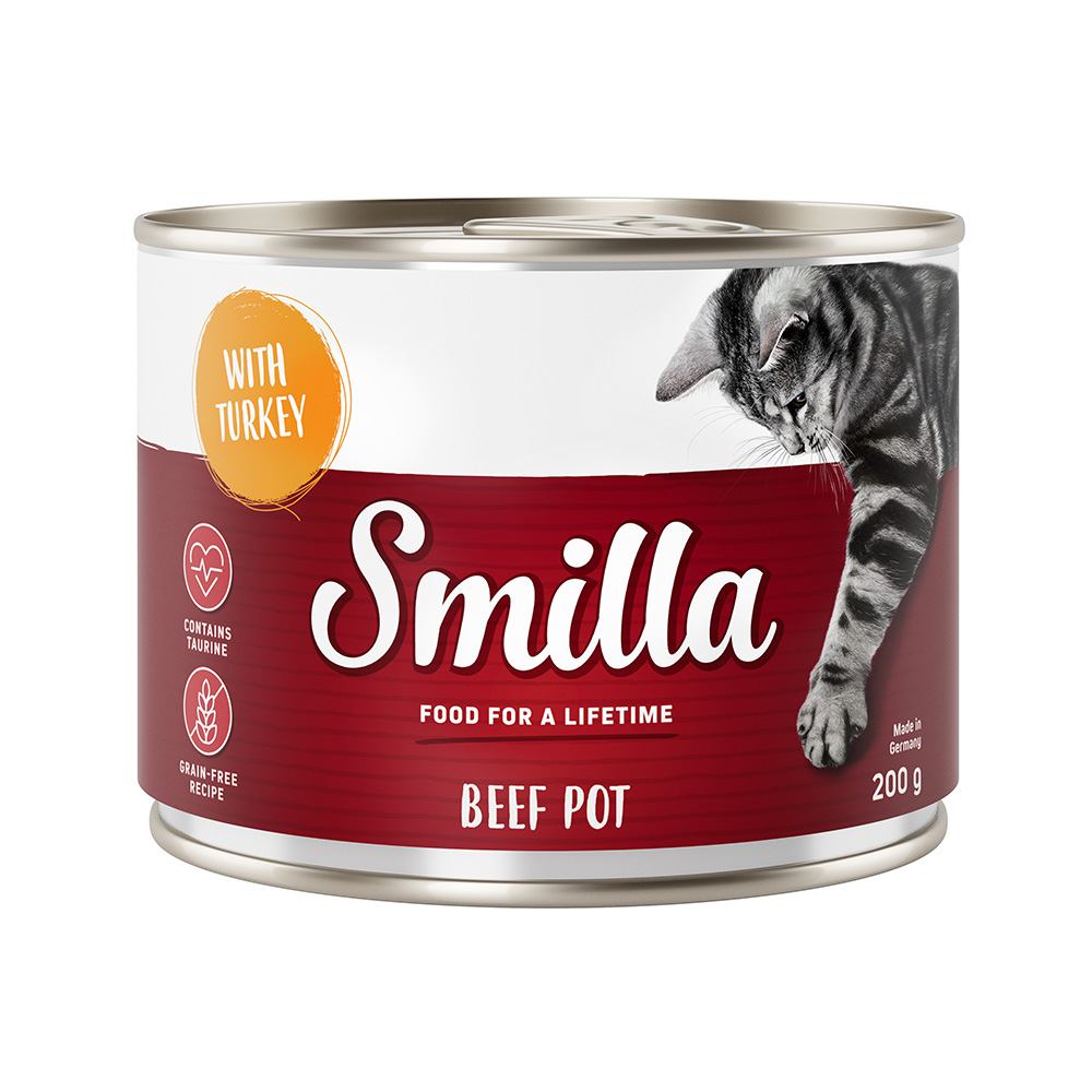foto del prodotto smilla delizie al manzo 18 x 200 g umido gatto - manzo con tacchino