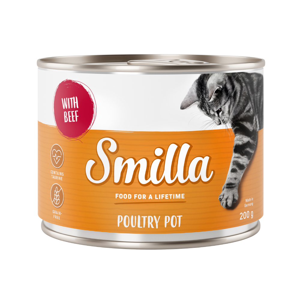 foto del prodotto smilla delizie al pollo 6 x 200 g umido gatto tenero pollo e manzo