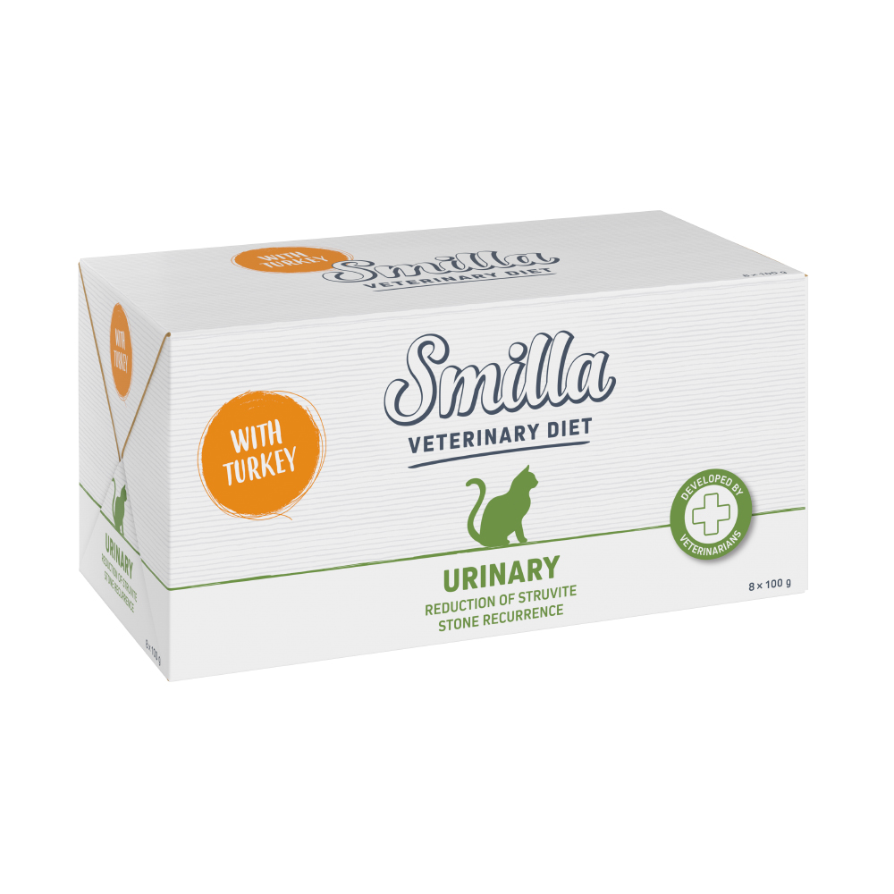 foto del prodotto smilla veterinary diet urinary tacchino umido gatto 8 x 100 g