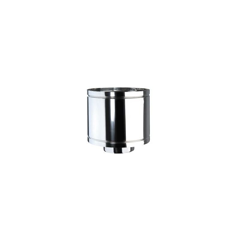 foto del prodotto smmo comignolo in acciaio per stufe a pellet doppia parete 150 200 mm