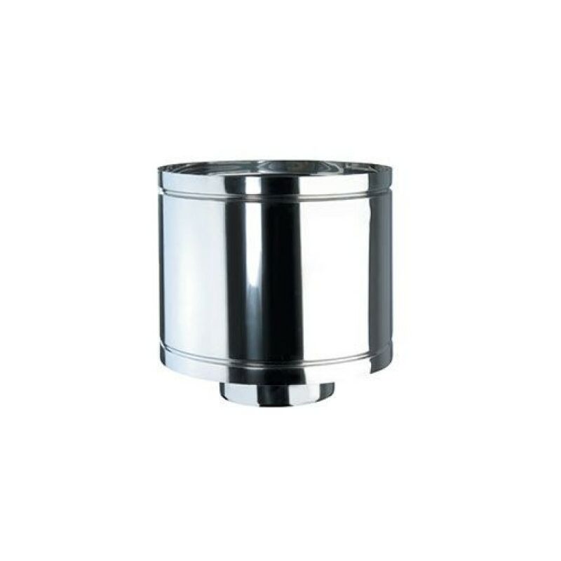 foto del prodotto smmo comignolo in acciaio per stufe a pellet monoparete 130 mm 130 mm