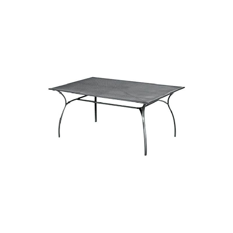 foto del prodotto smmo tavolo bar in ferro color grigio antracite ameno 160x100 cm