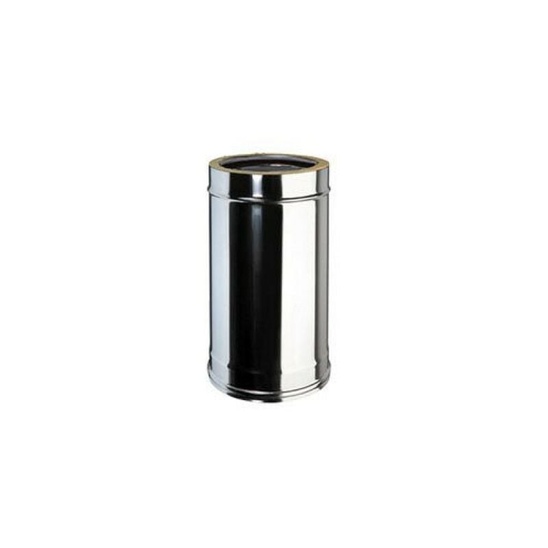 foto del prodotto smmo tubo coibentato da 50 cm, acciaio inox 140 190 mm 140 190 mm
