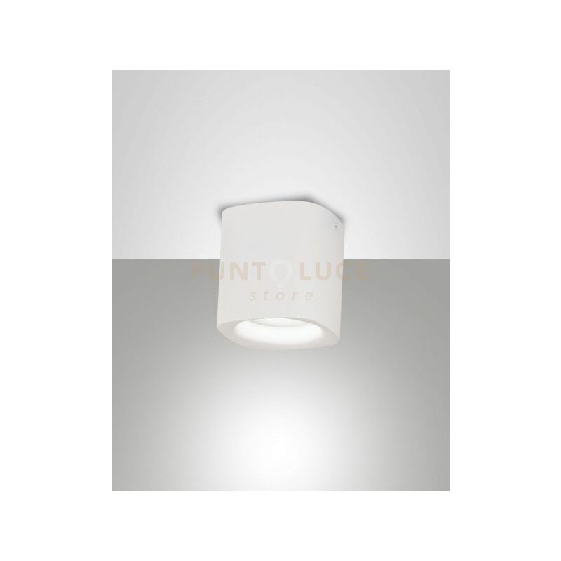 foto del prodotto smooth spot bianco 1 luce attacco gu10 ip44 in alluminio