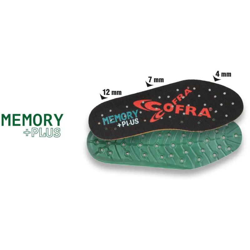 immagine 0 del prodotto smp40 soletta anatomica memory plus 40 cofra