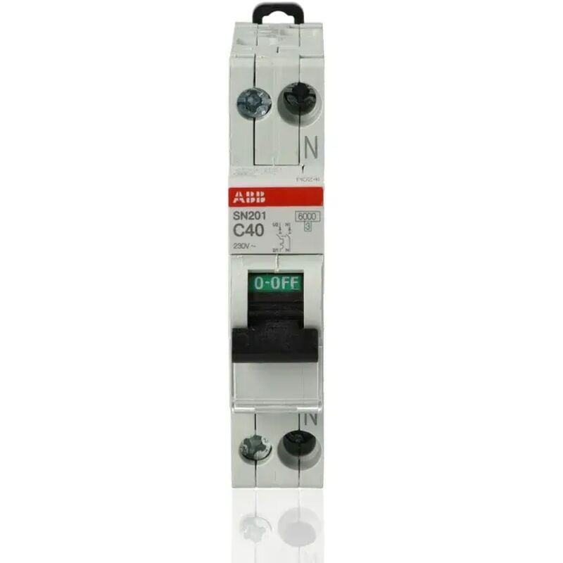 foto del prodotto sn201c40 sn201 c40 interr. automatico 1p n 6ka abb