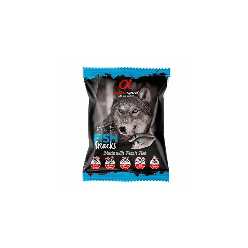 foto del prodotto snack alfa spiriti di pesce per cane - 24 borse x 50g