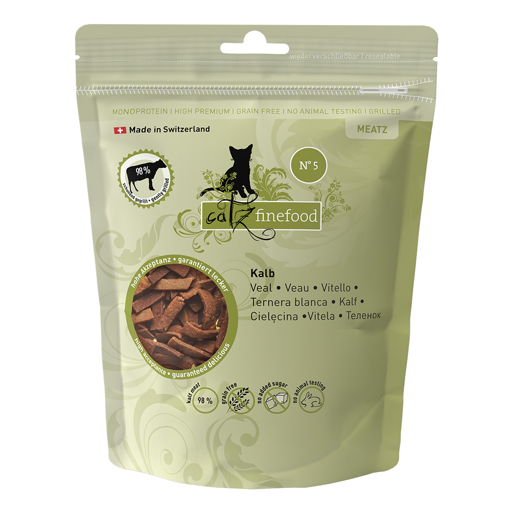 foto del prodotto snack catz finefood meatz vitello 45 g