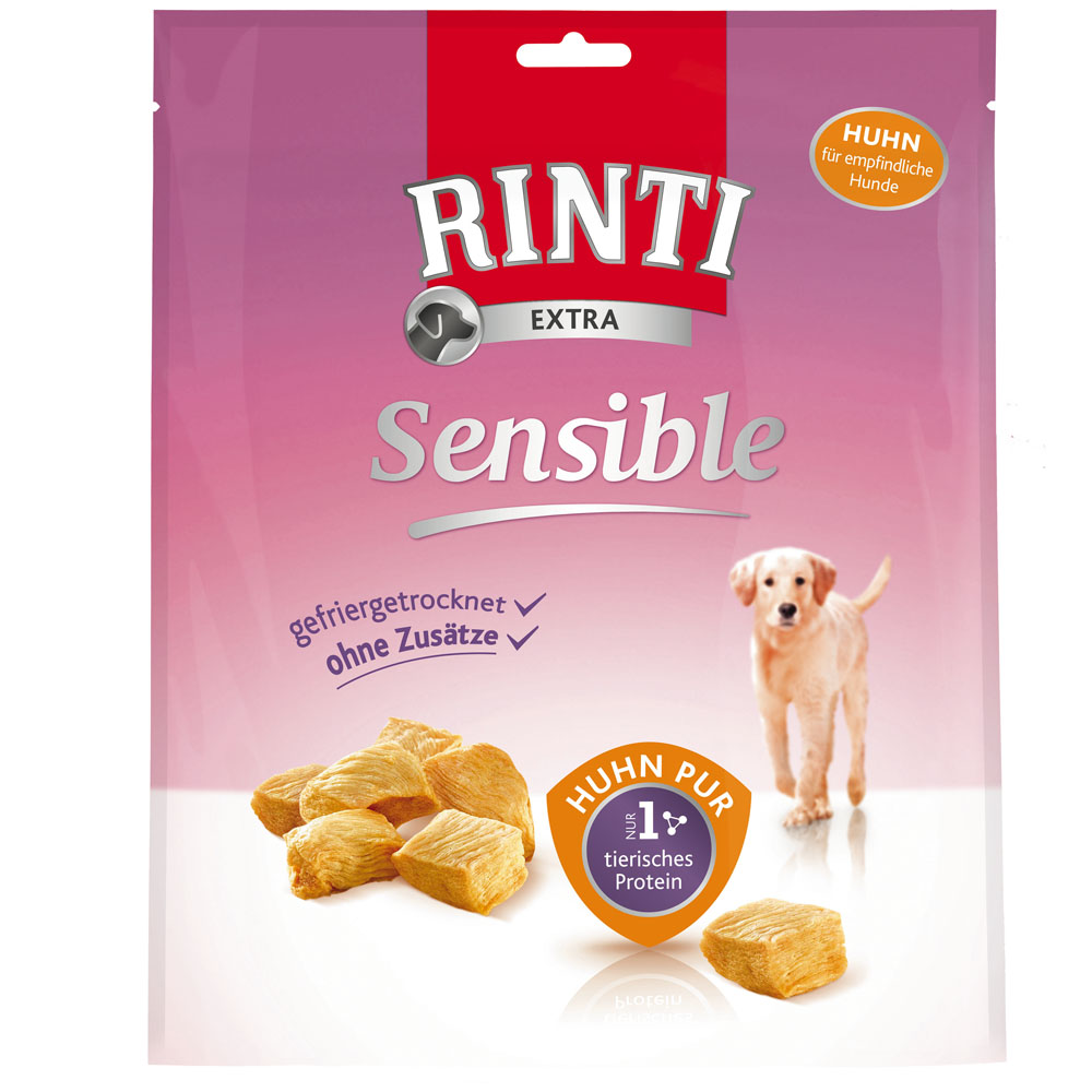 foto del prodotto snack liofilizzato rinti sensible pollo 120 g