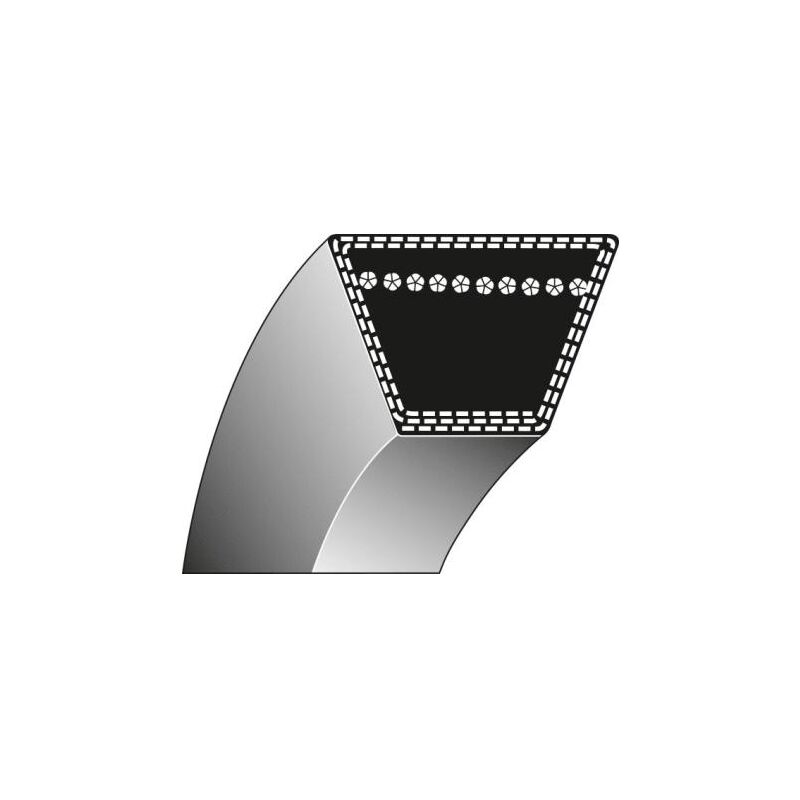 foto del prodotto snapper cinghia compatibile simplicity trattorino serie 4000 v belt type 1 13mm 1727773
