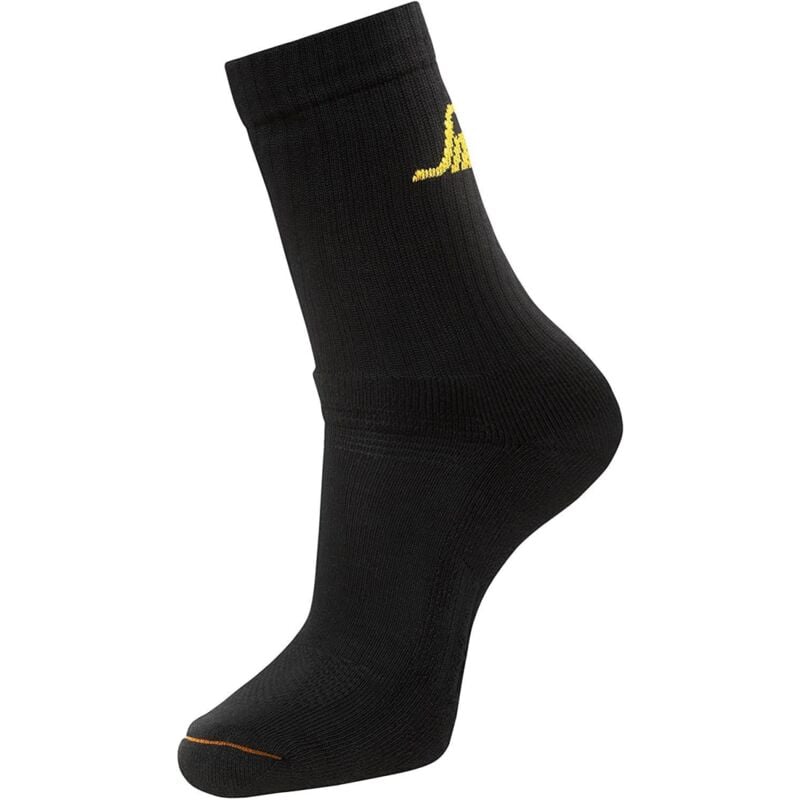 foto del prodotto snickers workwear calzini cotone 3 pz n. 45 48 nero