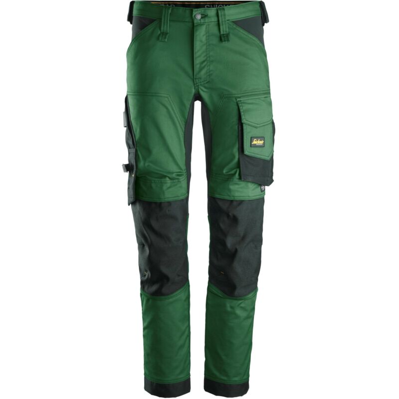 foto del prodotto snickers workwear - pantalone stretch allroundwork tg. 48 verde