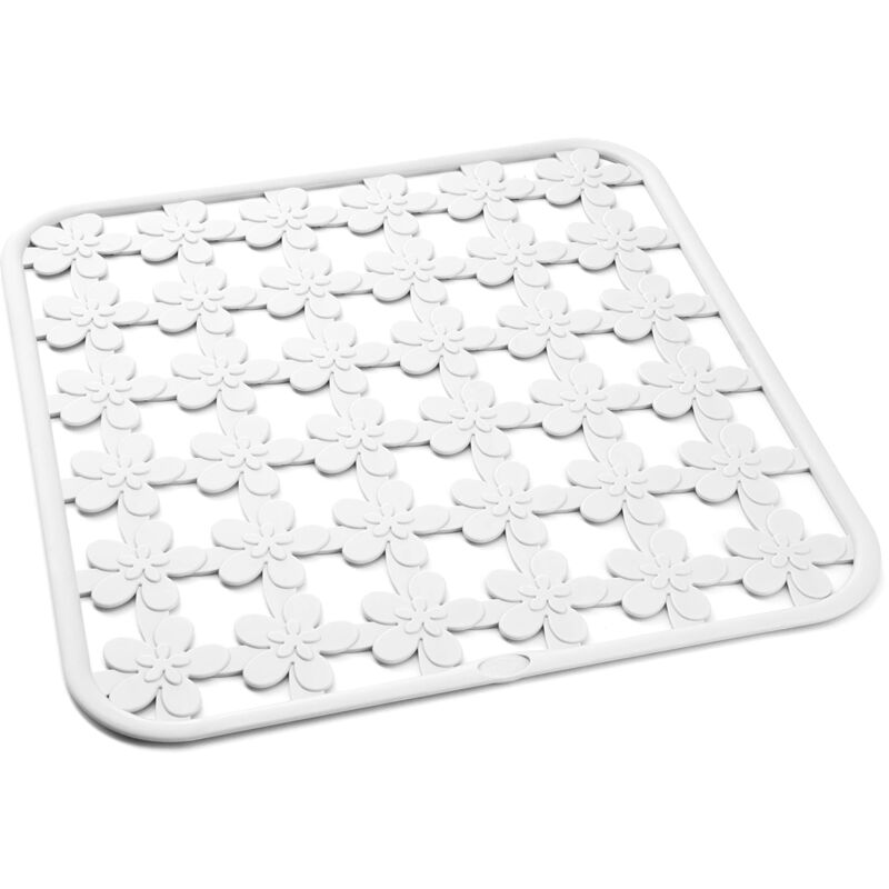 foto del prodotto snips tappeto lavello salva lavello 30,5 x 29 cm plastica riciclata colore bianco made in italy