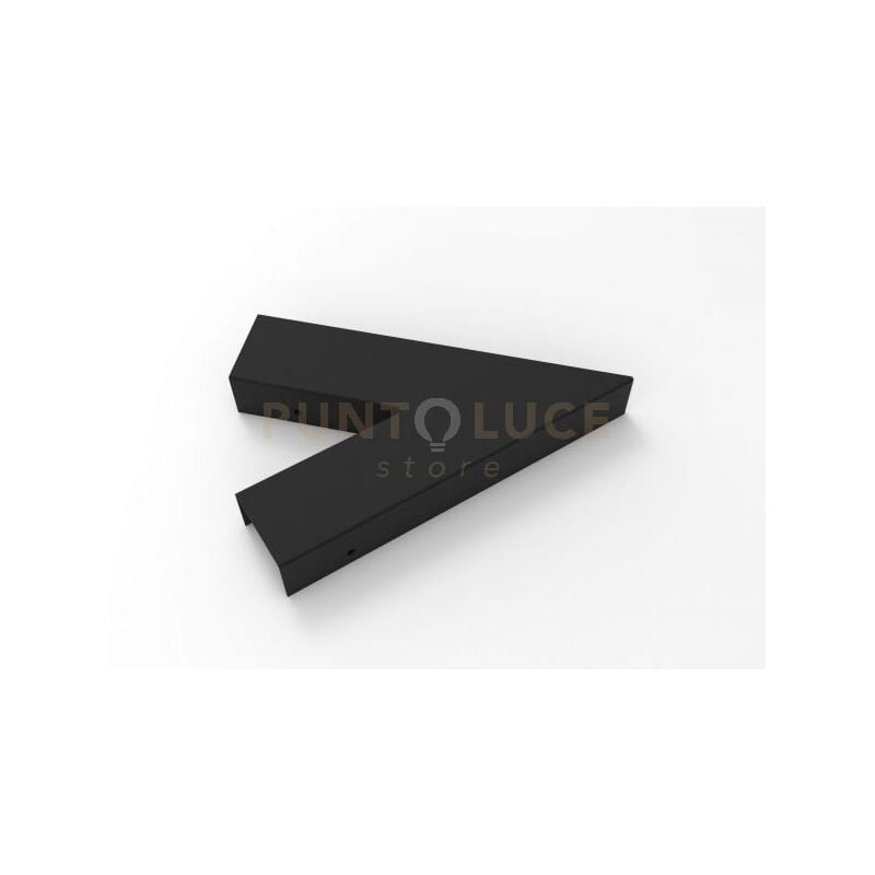 foto del prodotto snodo giunto angolo 45 nero per articolo 8290 8292