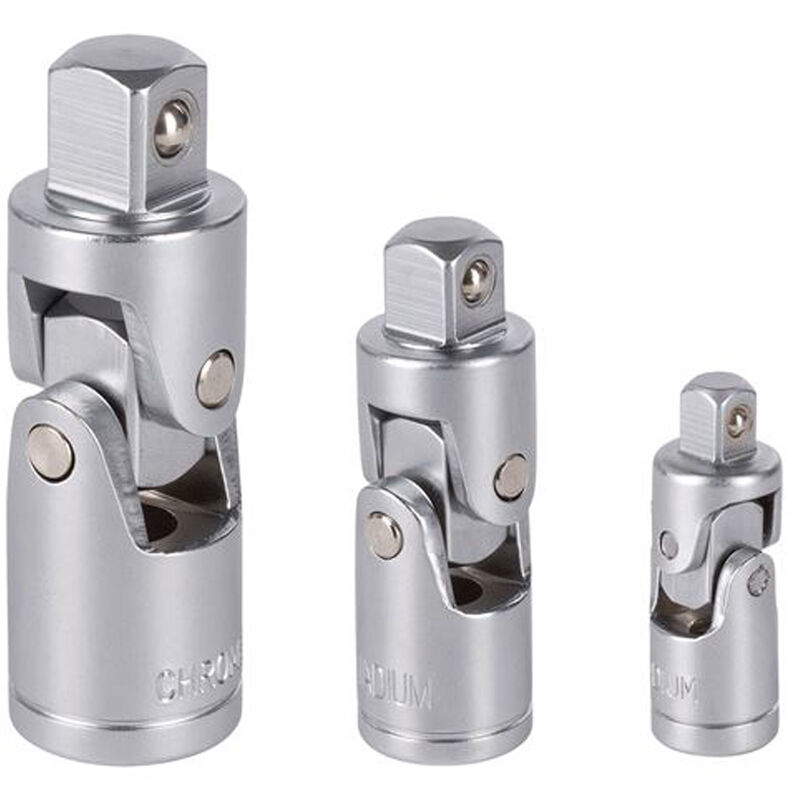foto del prodotto snodo sferico giunto cardanico chiavi bussola 1 4 3 8 1 2 set 3pz kreator