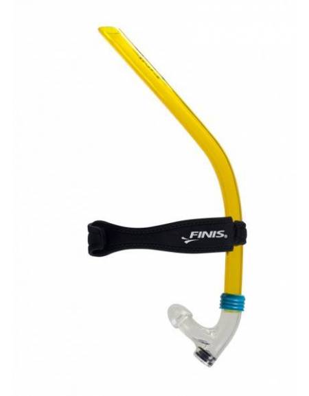 foto del prodotto snorkel boccaglio tubo respiratore frontale learn to swim