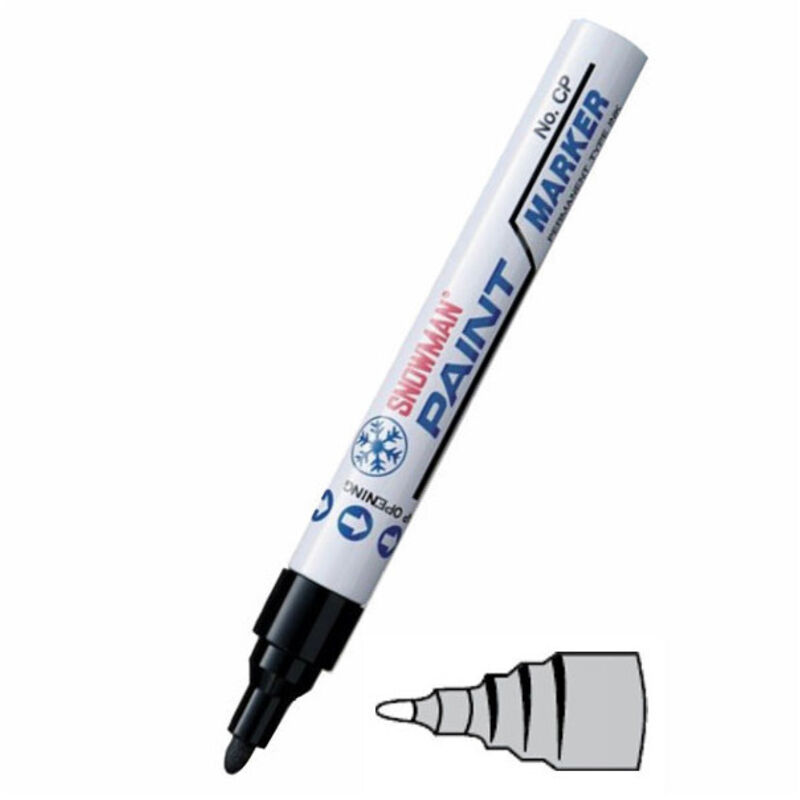 foto del prodotto snowman pennarello marcatore - verde p202 - punta 4,5mm