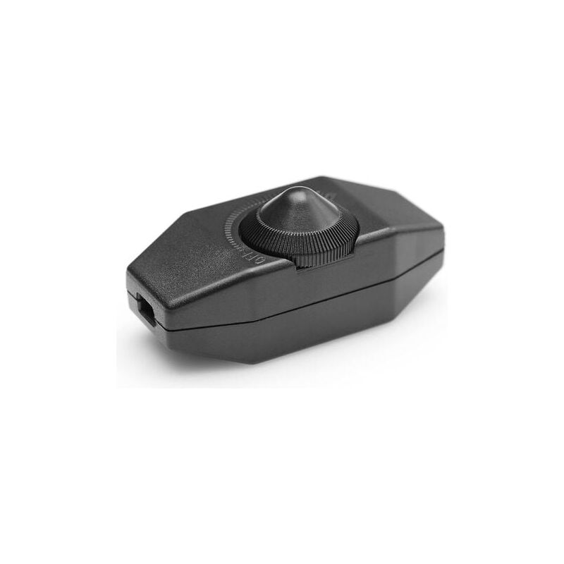 foto del prodotto snq 1 60w led dimmer dimmerabile dimmer rotativo led dimmerabile, on off, 220 230v, interruttore in linea ce, nero