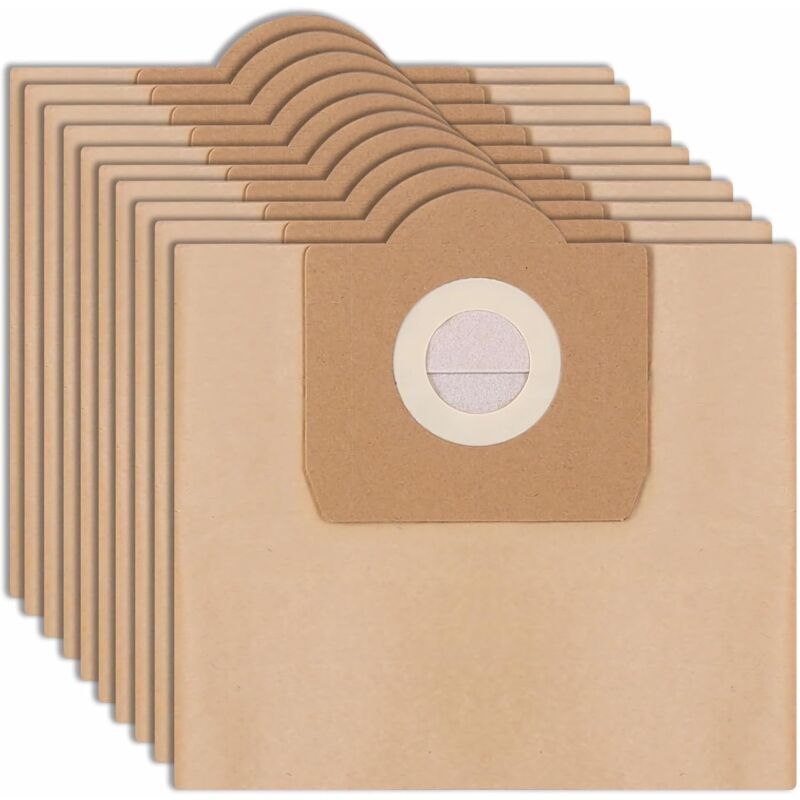 foto del prodotto snq 10 pezzi 6.959 130.0 sacchetti per aspirapolvere in carta, sacchetti di ricambio per aspirapolvere a umido e a secco, per k rcher wd3 wd3