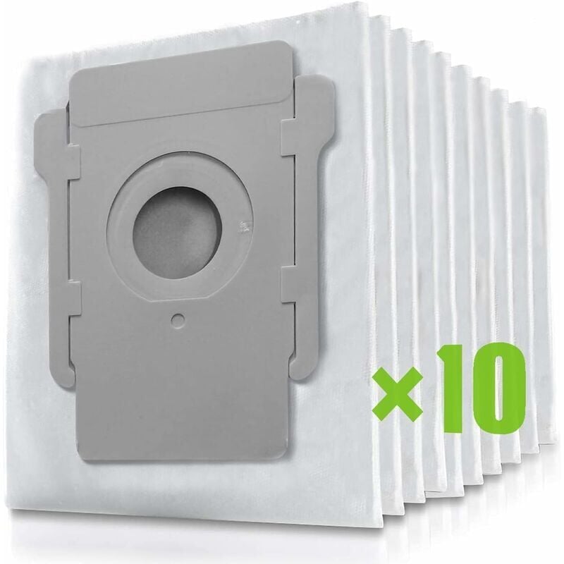 foto del prodotto snq 10 sacchetti di ricambio per aspirapolvere irobot roomba i7 i7 s9 s9 i3 i3 i4, sacchetto di supporto per l estrattore di polvere