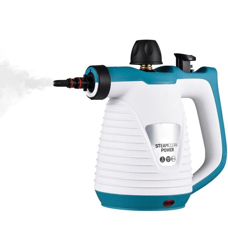 foto del prodotto snq 1050w pulitore a vapore portatile multifunzionale, alta temperatura e alta pressione con 9 accessori , per cucina, divano, bagno, finestrino