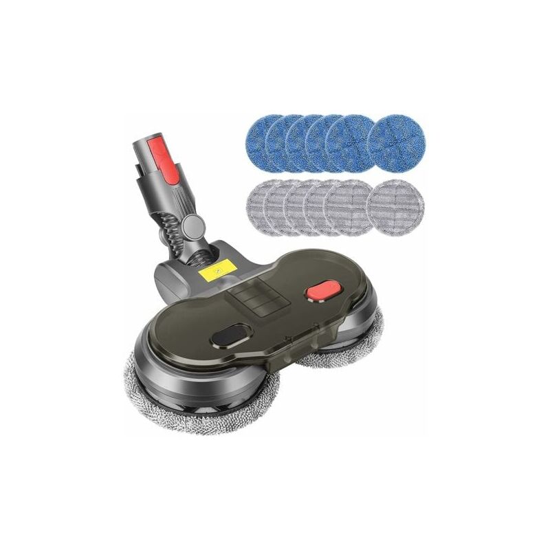foto del prodotto snq 12 pezzi di panno per mocio elettrico per aspirapolvere dyson v11 v10 v15 v8 v7 senza mocio 