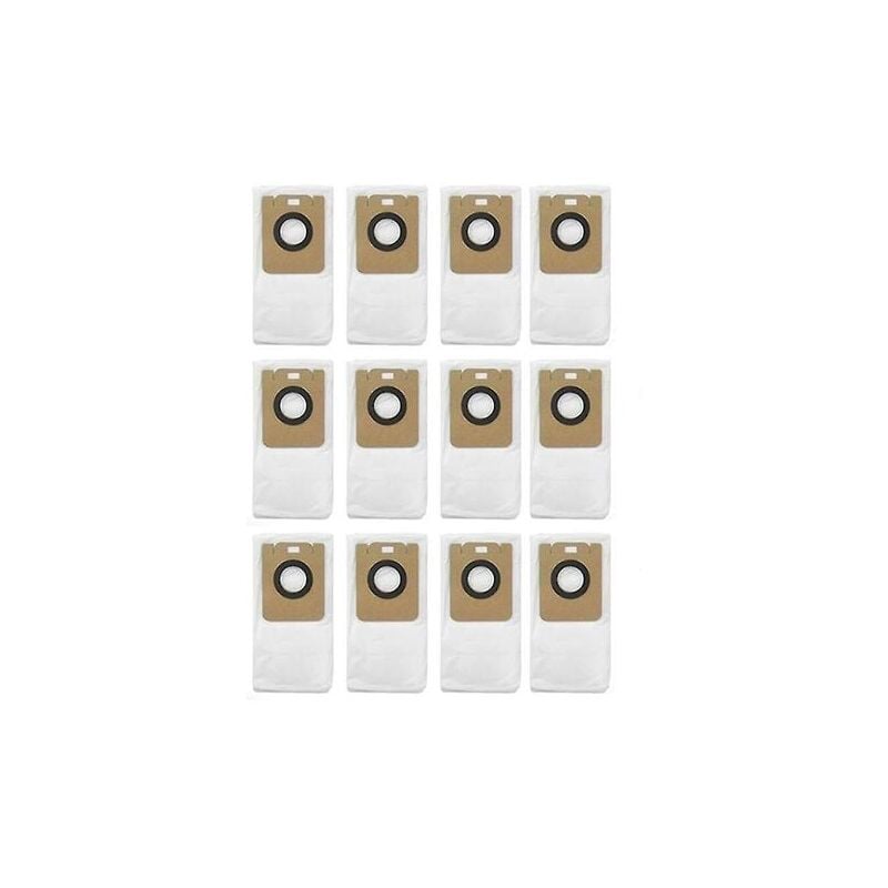 foto del prodotto snq 12 sacchetti antipolvere per aspirapolvere xiaomi dreame bot d10 plus rls3d