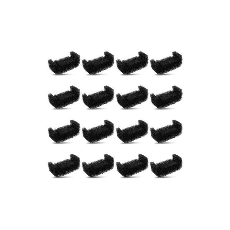foto del prodotto snq 16 pezzi filtro spugna per fontana per gatti filtro in schiuma per fontana per animali domestici