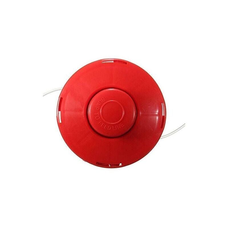 foto del prodotto snq 1pc universale 2 linea plastica bump head tosaerba cutter rosso m10125 