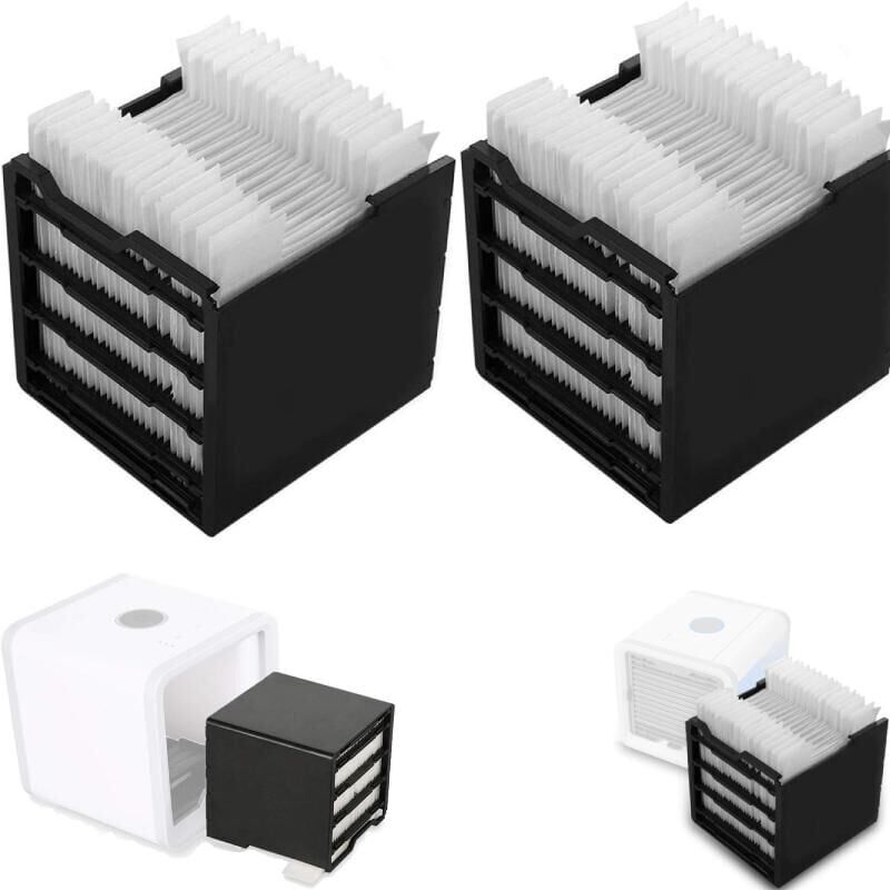 foto del prodotto snq 2 filtres de remplacement, filtre de remplacement compatible avec le refroidisseur d air personnel arctic air, filtre de remplacement sp cial
