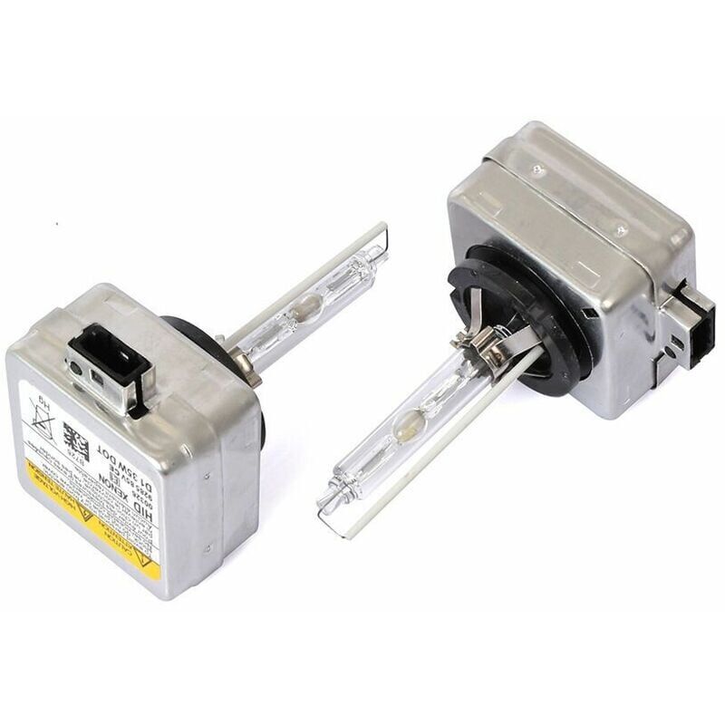 foto del prodotto snq 2 pezzi d1 fiale allo xeno hid di ricambio 12v 35w lampade 6000k hs 