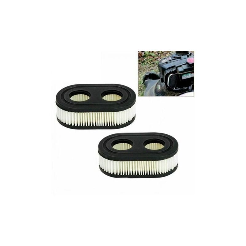 foto del prodotto snq 2 pezzi filtro aria con coperchio filtro aria per briggs stratton 550e 575ex 575is 625exi 650exi 675exi 675is tosaerba 594106 798339 798452