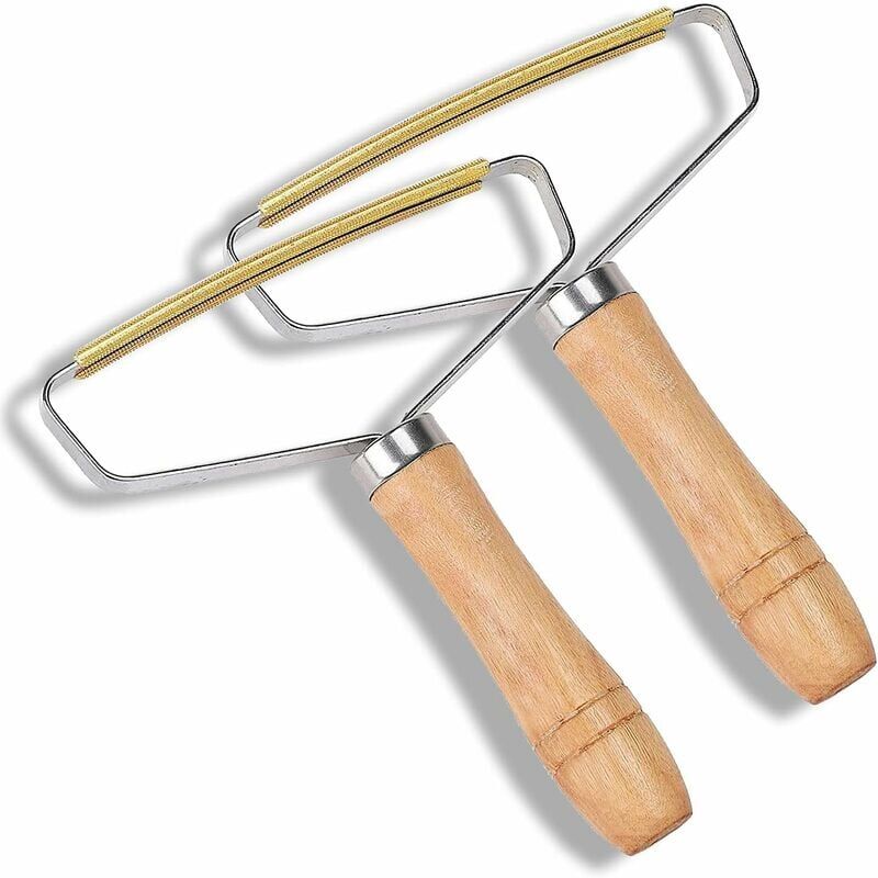 foto del prodotto snq 2 pezzi manuale anti capelli, rimozione pelucchi, rasoi anti pilling, rasoio portatile per vestiti pelucchi per tappeti peli di animali